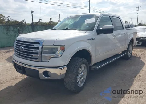 2013 Ford F-150 Lariat from USA, damaged, VIN 1FTFW1EF4DFA73578